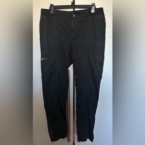 SONOMA GOODS FOR LIFE Women’s Black Cargo Utility Jogger Style Pants Size 12